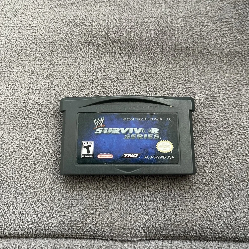 WWE Survivor Series (Game Boy Advance/GBA) Tested & Working!